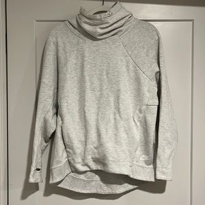 Nike | Scuba Neck Hoodie | Women’s Large | Heather Grey